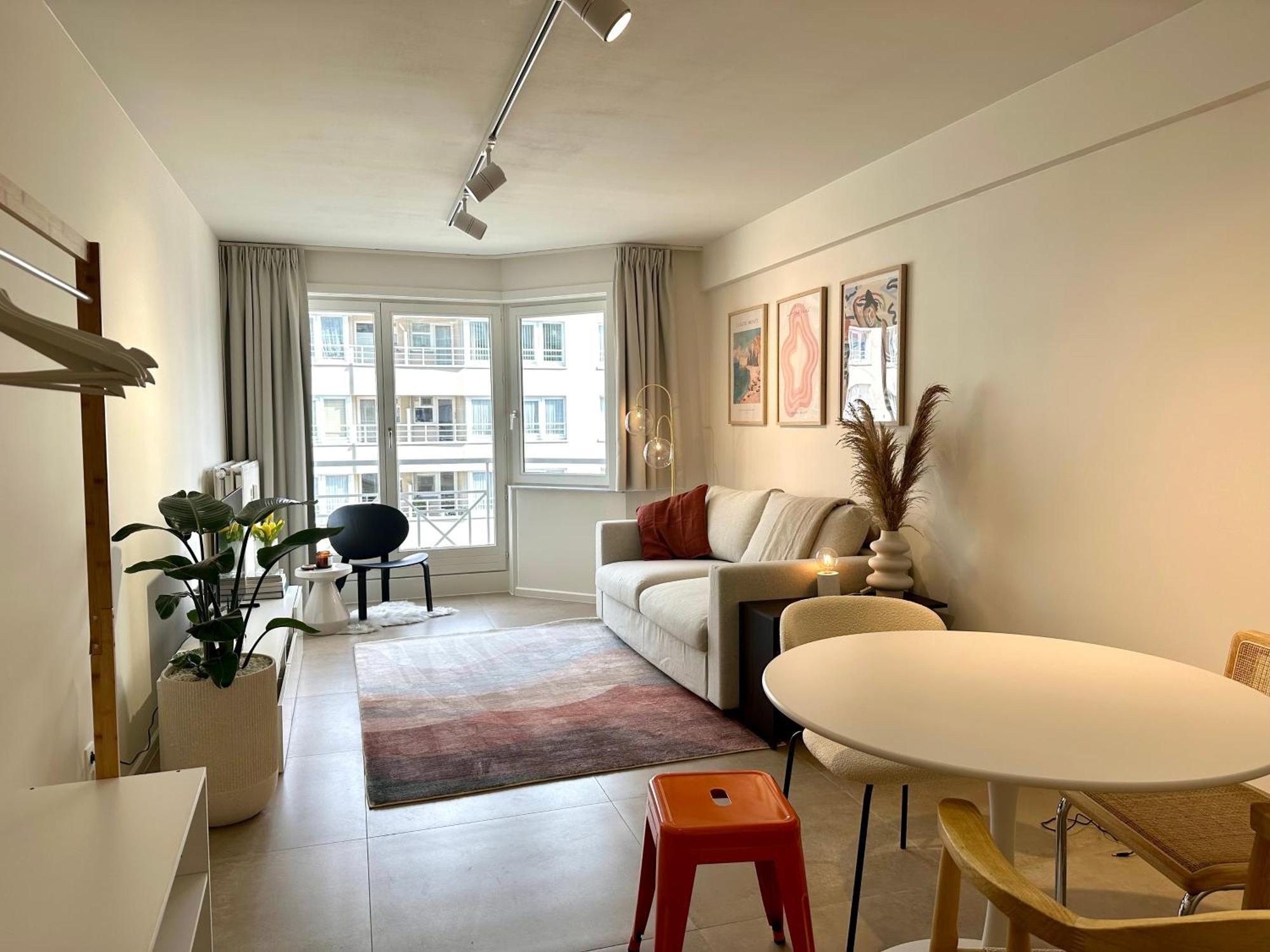 Studio F - 2 Personen - Op 250M Van De Zee Остенде Екстер'єр фото