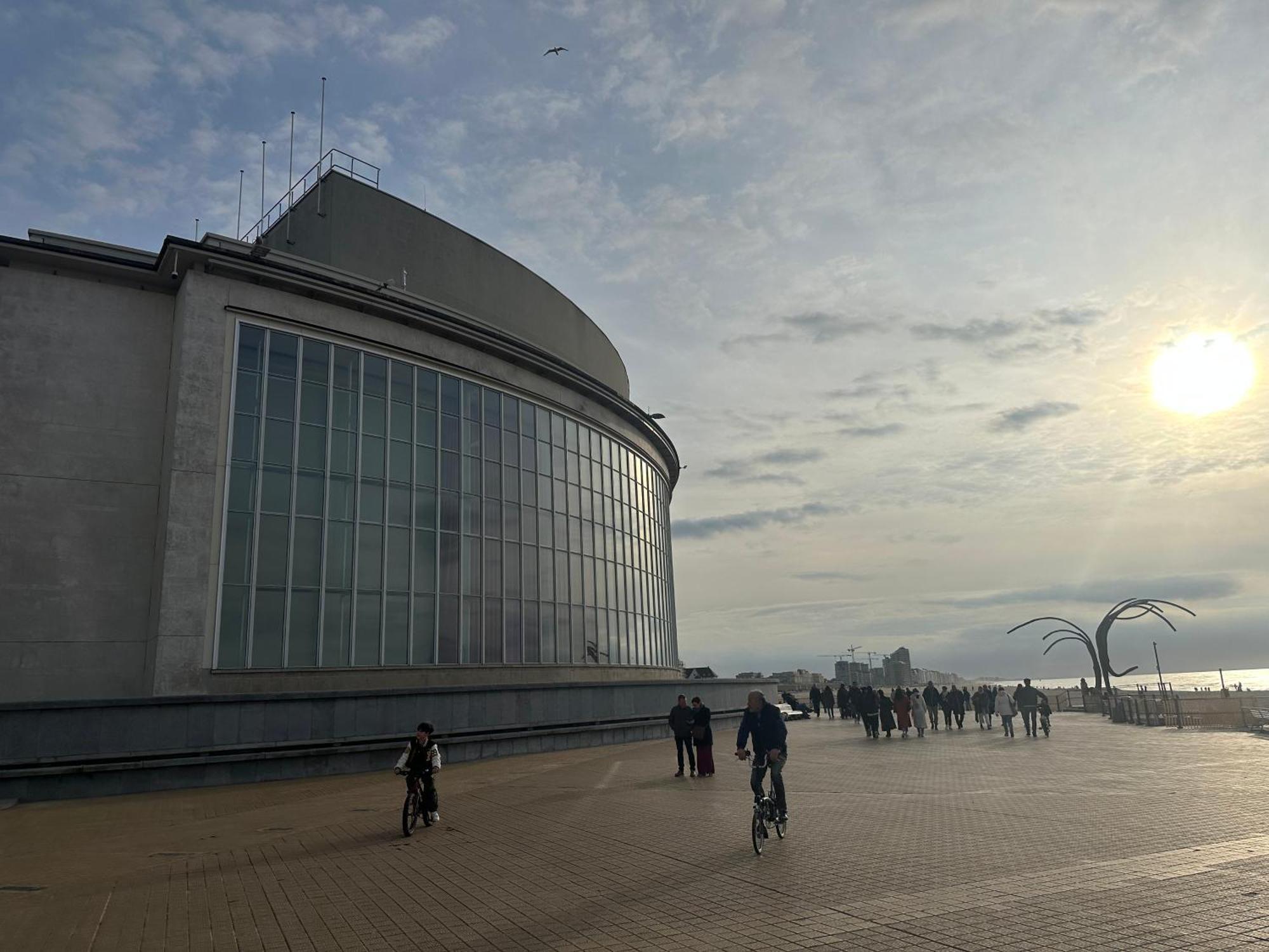 Studio F - 2 Personen - Op 250M Van De Zee Остенде Екстер'єр фото